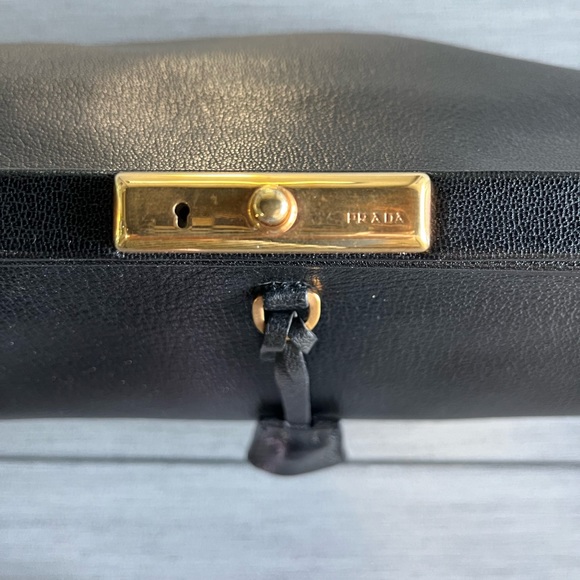 Vintage Prada Doctor Bag in Black Authentic made in Italy - Picture 7 of 14